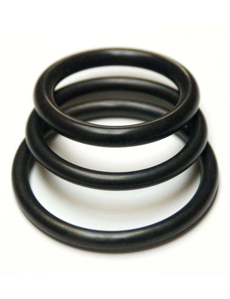 KinkLab+Rubber+Cock+Rings%2C+3-Pack