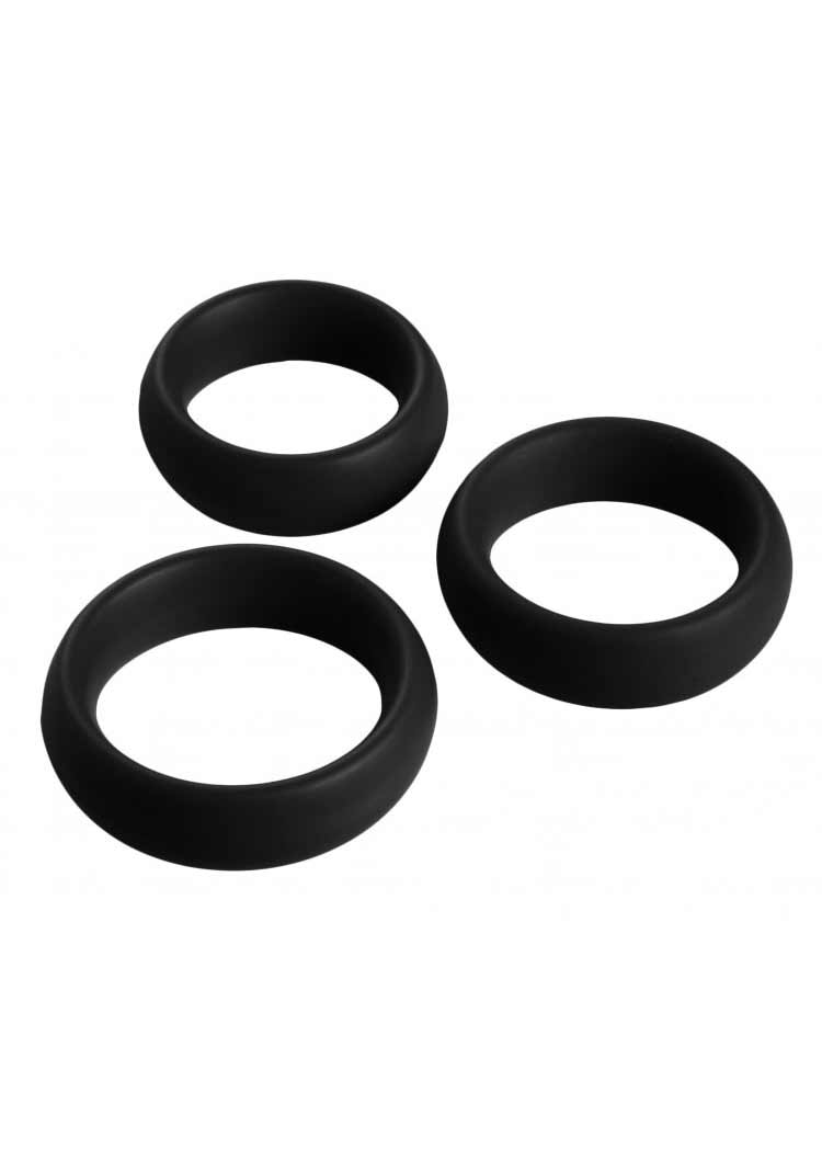 3+Piece+Silicone+Cock+Ring+Set