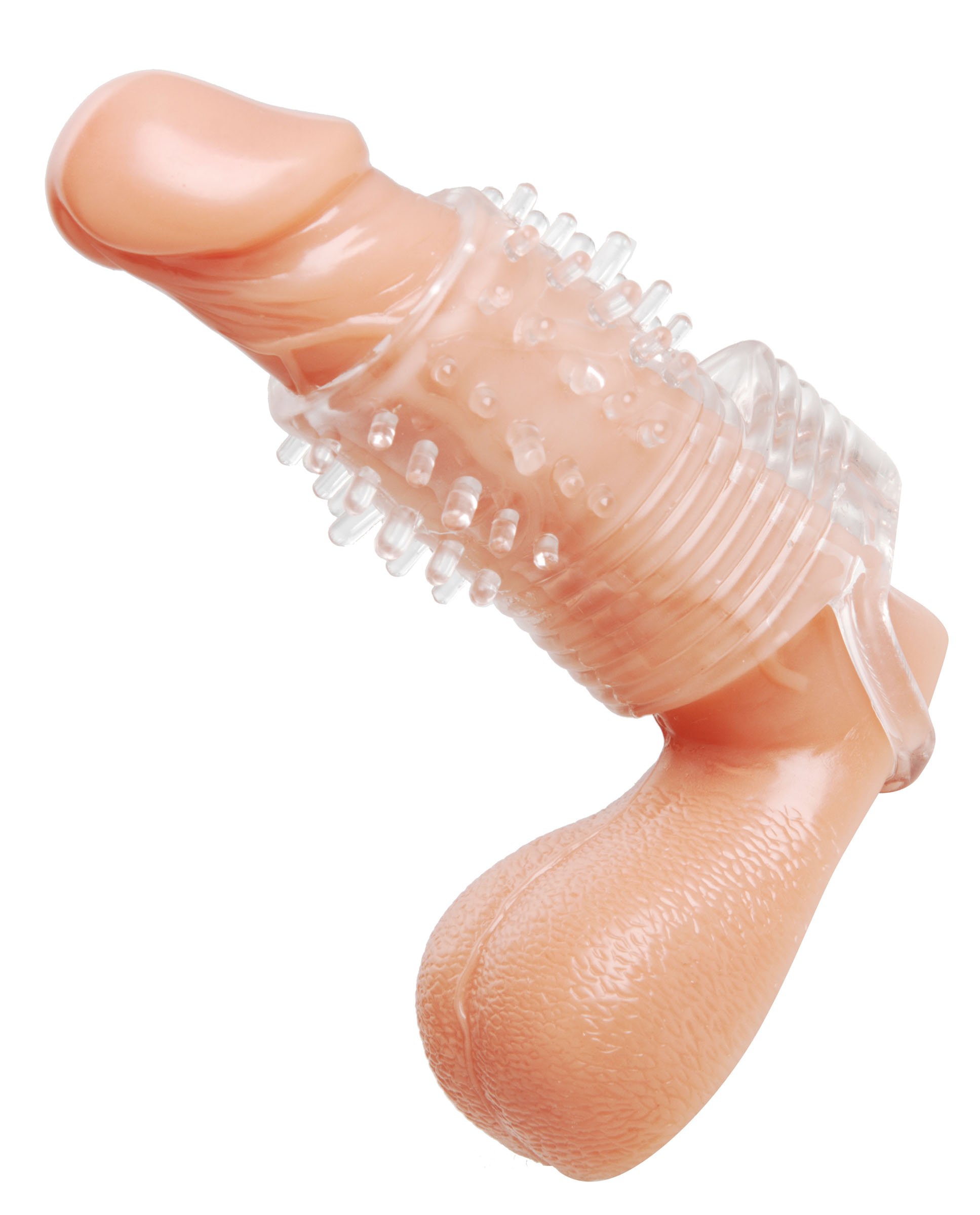 Clear+Sensations+Vibrating+Textured+Erection+Sleeve