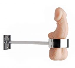 Locking Mounted CBT Scrotum Cuff with Bar