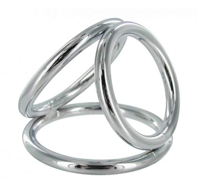 Triple+Chrome+Cock+and+Ball+Ring