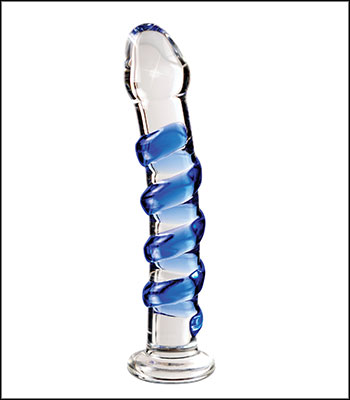 Icicles #5 - Blue Spiral Massager