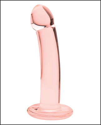 Basic+Curve+Glass+Dildo