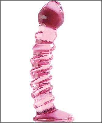 Icicles 28 Hand Blown Glass Massager