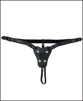 Single Strap Leather Harness