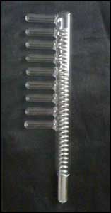Comb Electrode with wire coil in the spine
