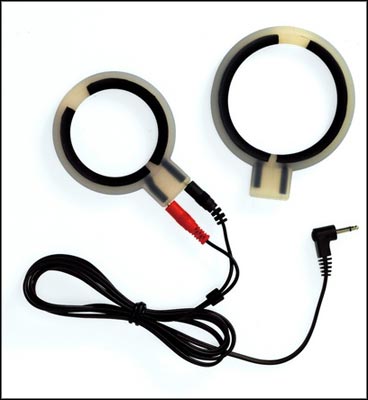 Rimba Bi-Polar Silicone Electro Sex  Cock Rings