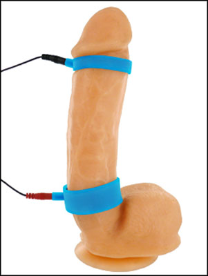 Zeus Uni-Polar Silicone Electrosex Cock Rings