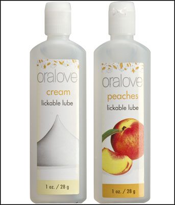 Oralove Delicious Duo Lickable Peaches And Cream Lubes