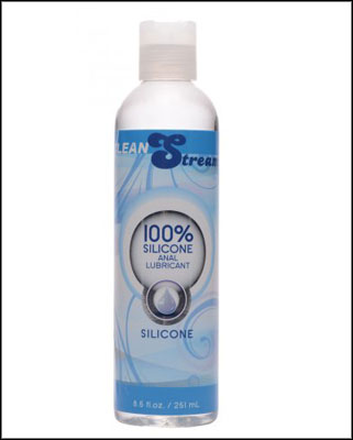 CleanStream 100 Percent Silicone Anal Lubricant - 8 oz