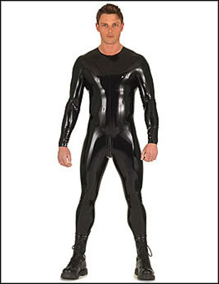 Catsuit Neck Entry Crotch Zip