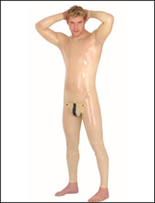 Catsuit Neck Entry Cod Piece