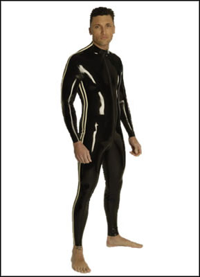 Catsuit Thru Zip Stripes