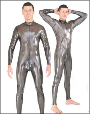 Catsuit Panelled and Pouch Front