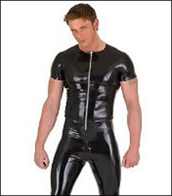 Short Sleeve Front Zip T-Shirt