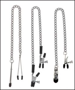 Spartacus Adjustable Nipple Clamp Set