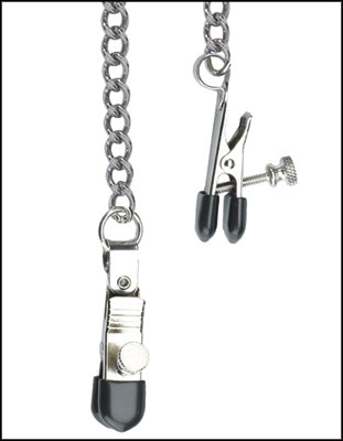 Adjustable+Broad+Tip+Nipple+Clamps+with+Link+Chain