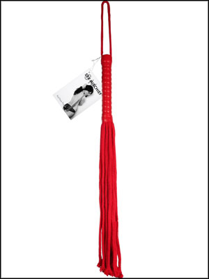 Sex+and+Mischief+Red+Rope+Flogger