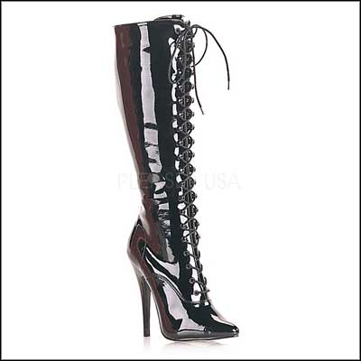 Submit Patent Leather Boots