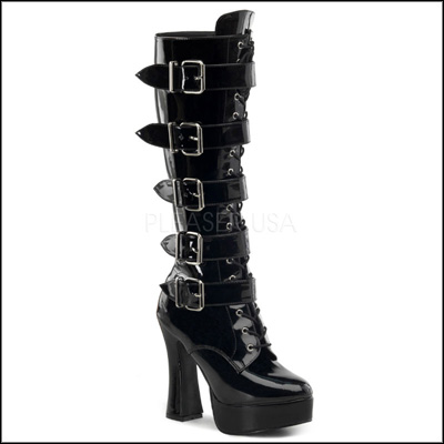 Get Ready Knee High Platform Boots