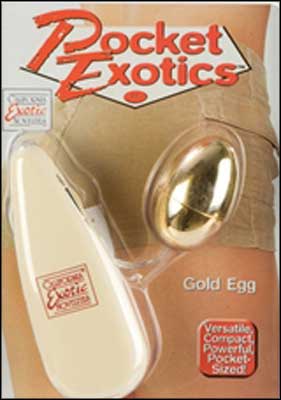 Pocket Exotics - Vibrating Gold Egg