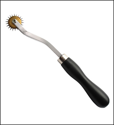 Fetish Fantasy Deluxe Wartenberg Wheel Stainless Steel Pinwheel