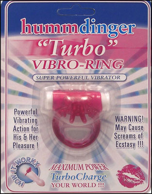 Humm Dinger Super Turbo Vibrating Cock Ring